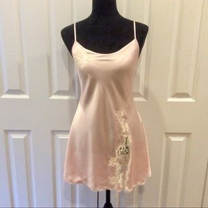 Victoria’s Secret Satin and Lace Slip Dress
